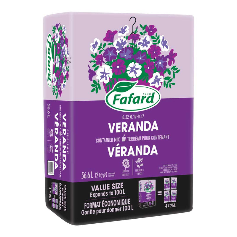 Veranda Container Mix 56L (compressed bale)