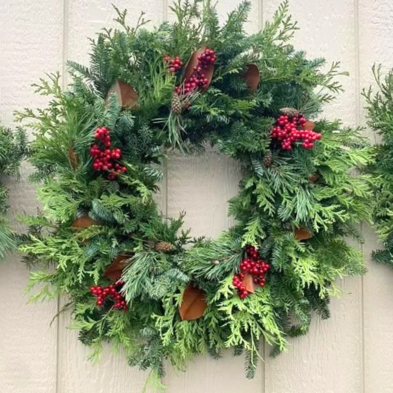 Workshop - Fresh Evergreen Wreath