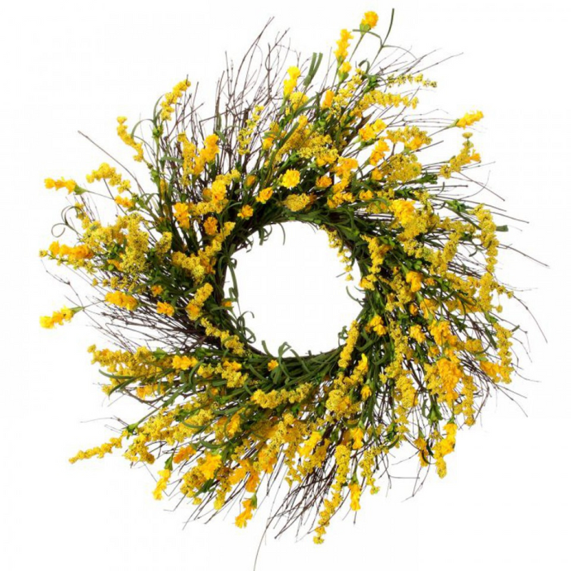 Spring Wreath - Cloverberry Yellow