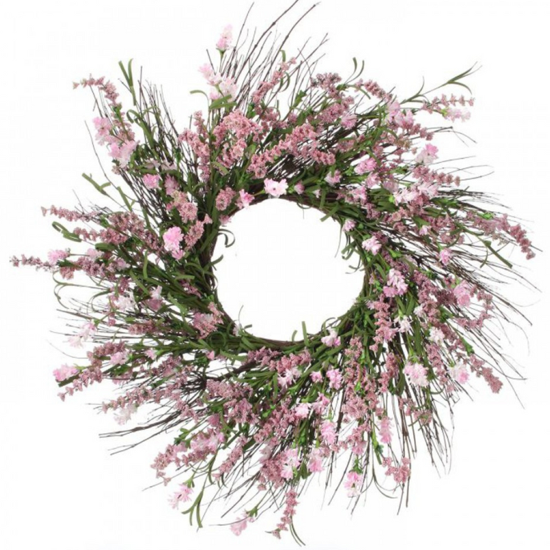 Spring Wreath - Cloverberry Pink